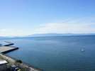 【当宿からの景観】竹生島や多景島、長浜方面から伊吹山系まで眺めることができます。