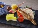 【季節の会席】秋(2026年9月〜11月)前菜 琵琶湖産魚甘露煮と季節の前菜盛合せ