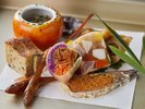 【極み会席】秋(2026年9月〜11月)前菜 琵琶湖産魚甘露煮 鮒寿司と季節の前菜盛合せ