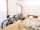☆サイクリスト応援!お部屋へ自転車のお持ち込み可能♪