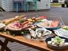 女川の空気と一緒に味わうバーベキューは格別♪