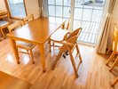 小さなお子様用にベビー用チェアも完備しております。