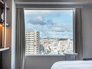 【クラブスーペリアツイン】高層階13〜15Fからの眺望をお楽しみください。