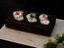 【基本会席】造り 鱸藁焼き※写真はイメージです