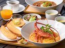 【熊野倶楽部】《ランチ》伊勢海老のビスク風 スープパスタ タリオリーニ