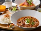 【熊野倶楽部】《ランチ》松阪牛と大内山ヨーグルトのビーフストロガノフ