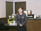 いらっしゃいませ。私たちが笑顔でお迎えします♪