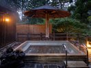 露天温泉「檜の湯」