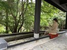あたたかい自然の息吹につつまれながら。足湯でリラックスするひととき