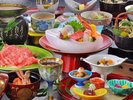 【夕食】山形牛しゃぶしゃぶ付和会席(秋)※イメージ