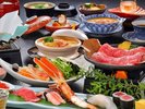<冬季限定>山形牛の朴葉焼き&蟹三昧会席