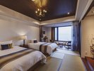 【光神◇10畳和室ベッド】諏訪湖に癒され美景を望む