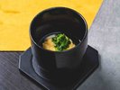 【美湖膳】2026春献立《羹物》二種の春魚と菜花の菜種蒸し