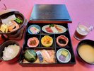 和歌山の特産品を味わえる松花堂弁当のご夕食(18:00START)
