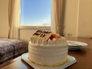 お誕生日ケーキ(12p)☆ホールケーキ付の記念日プランでご予約下さい♪