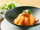 <ランチ アラカルト>八幡平サーモンといくら丼