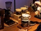 豆から挽いて淹れる珈琲