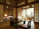 【本館/紅葉】居間8畳+寝室6畳(2〜3名定員)※2階階段 バス無
