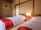 【本館/竹】居間10畳+寝室6畳(2〜4名定員)※2階階段