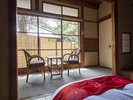 【本館/竹】居間10畳+寝室6畳(2〜4名定員)※2階階段
