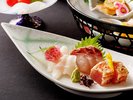 ご夕食 お造り一例