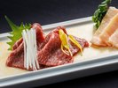 馬刺しをご堪能ください