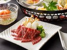 馬肉をすき焼きでお楽しみください 馬肉を味わう特別会席プラン