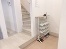 E棟:開放的な玄関