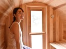 屋外にバレルサウナをご用意しています。