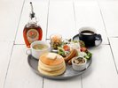 最終日の朝食をこちらに変更可能ですチェックインの際にご案内しております。