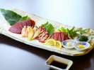 【熊本名物!馬刺しの盛り合わせ】※別注で承ります(宿泊日の3日前までにご注文下さい)