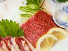 【熊本名物!馬刺し】