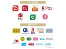 現地で利用可能なコード決済・電子マネーの一覧です。