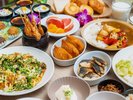 シェフの手作り朝食ブッフェ