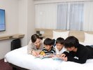 ご家族でごゆっくりお寛ぎ頂けます。