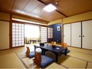 【8帖和室一例】静かで落ち着きのある客室