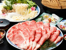 奈良の誇るブランド牛「大和牛」を、しゃぶしゃぶで存分にご堪能ください。