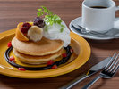 朝食例※パンケーキは土日祝のみの提供とさせていただいております。