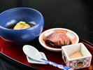最上級の和食コース 温物 ※写真は一例です