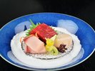 最上級の和食コース 向付 ※写真は一例です