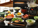【朝食:和定食】ほっこり温まる朝食で、まったり過ごす朝