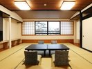 【本客殿/次の間付】人数が多くても使いやすい15畳の広さの主室 ※一例