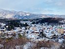 【冬景色】草津温泉バスターミナル方向の眺め