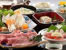 但馬牛のしゃぶしゃぶ会席!お肉は一人分です♪