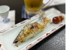 天然鮎の汐焼き