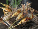 鮎の塩焼き 一例