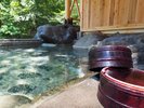 【2021年7月リニューアル!】<せせらぎの湯>谷川の清流に面した混浴露天風呂(女性専用時間あり)