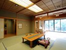【露天風呂付き客室】源泉掛け流しの贅沢をお部屋でも。