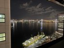 19階エグゼクティブダブルのご眺望。景観に一部制限がありますが、レインボーブリッジはご覧いただけます。
