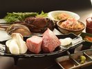 21階鉄板焼きレストラン「天燈(ランタン)」のお料理の一例です